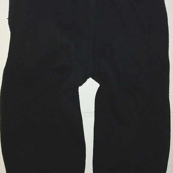 EUC Unisex NIKE Black warm Jogger pants with Large White Swoosh detail - Picture 6 of 12
